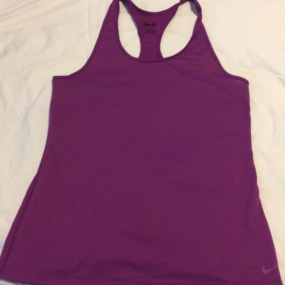 Two Nike Dri-Fit Tanks